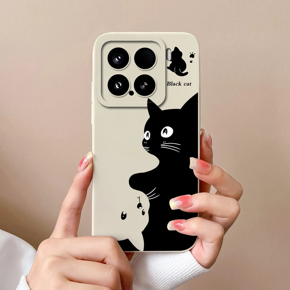 Xiaomi 15 Pro Soft Silicone Case - Stylish Anti-Drop Bumper for Xiaomi 14 Pro - Perfect Fit & Protection