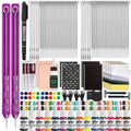 3D Hand Poke Tattoo Kit - Complete DIY Body Art Set with Needles, Ink Cups, Pigments & Bandages for Beginners