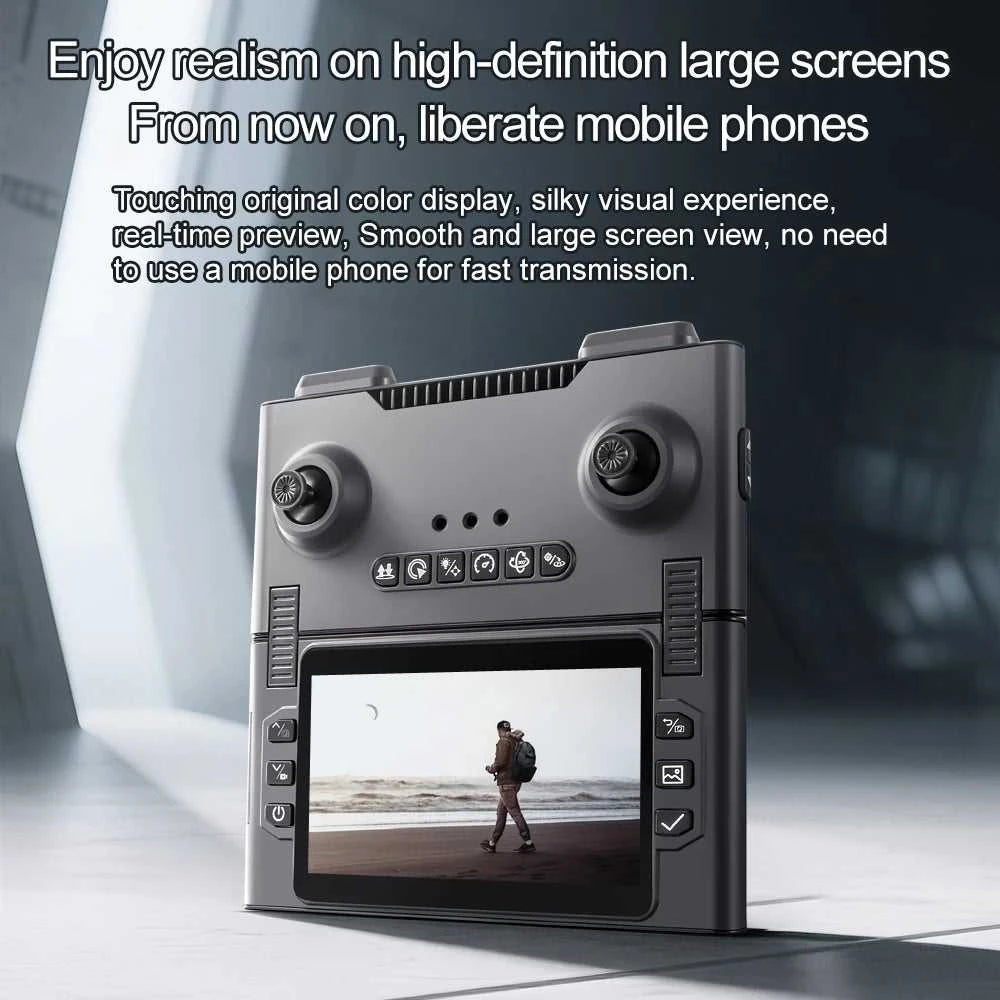 2025 New M66 Drone HD Folding Remote Control With Camera And Screen 5G FPV Camera Quadcopter Brushless Motor RC Quadcopter The jack market .AU The jack market .AU Drones $ 125 14:691#M66-Grey