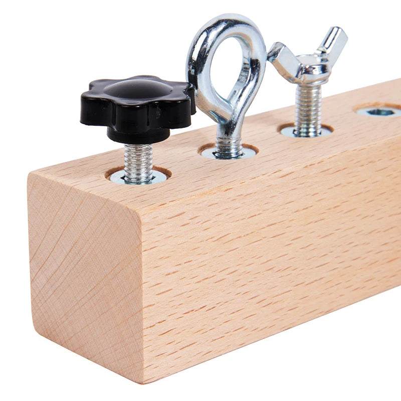 Kids Wooden Screw Nut Disassembly Toy - Early Education Montessori Fine Motor Skills Trainingimprove Patience And Concentration