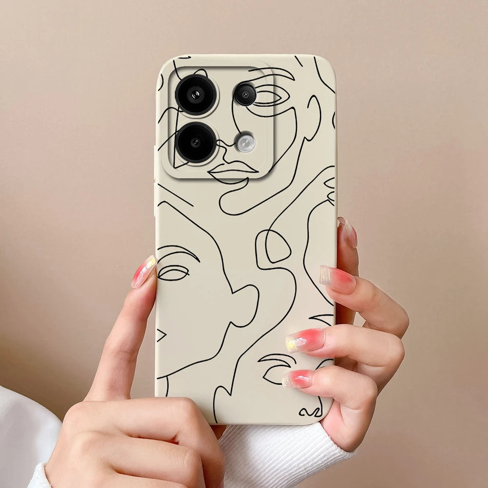 Xiaomi Poco X6 Pro Anime Silicone Case - Full Protection & Shockproof Design for Ultimate Style & Durability