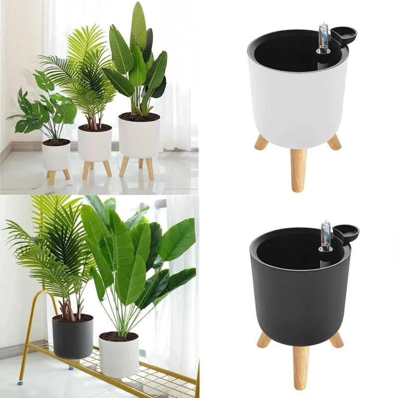 Self-Watering Pot Plastic Plant Pot with Legs Indoor Balcony Bonsai Flowerpot Home Decoration Supplies The jack market .AU The jack market .AU Home $ 55 14:29#1pc;583:200011021#20.5x29cm