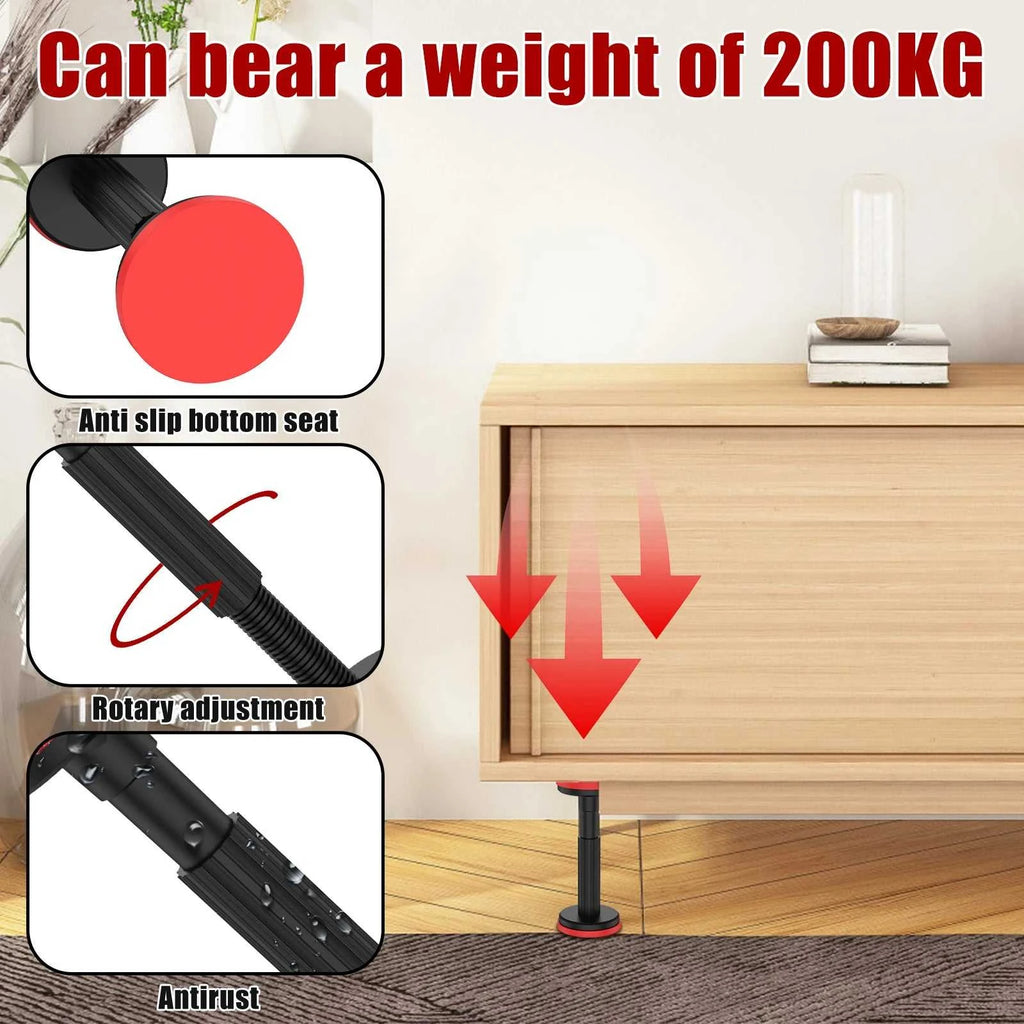 2PCS/Set Telescopic Support Rod Nylon Cabinet Adjustable Support Pole 200kg Weight Capacity High Hardness Sink Support Bracket The jack market .AU The jack market .AU Home $ 79 14:202010806#black;200007763:201441035