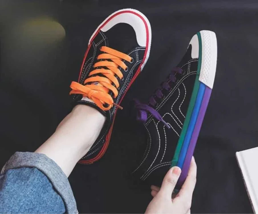 New Arrival 2025 Women's Canvas Shoes Korean Vulcanized Shoe Daily Routine On Offer Offers High Quality Deals H Ladies Footwear The jack market .AU The jack market .AU Step Up Your Style: Trendy Shoes for Every Occasion! $ 82 14:193#Black Shoes;200000124:200000334