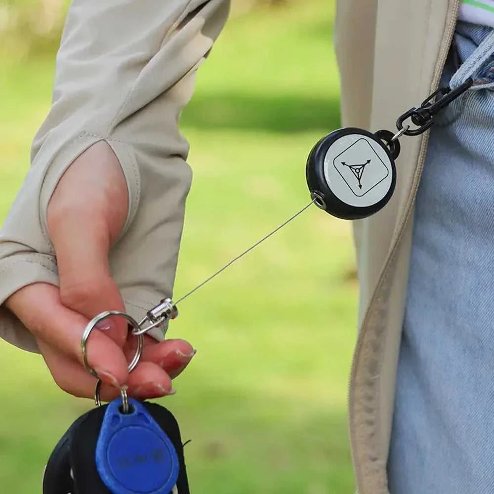 Multicolor Anti-Theft Keychains Unisex Anti Lost Retractable Elastic Rope Keyrings With Carabiner Reel Clip For ID Name Card Key The jack market .AU The jack market .AU Jewellery & Chains $ 47 14:771#O