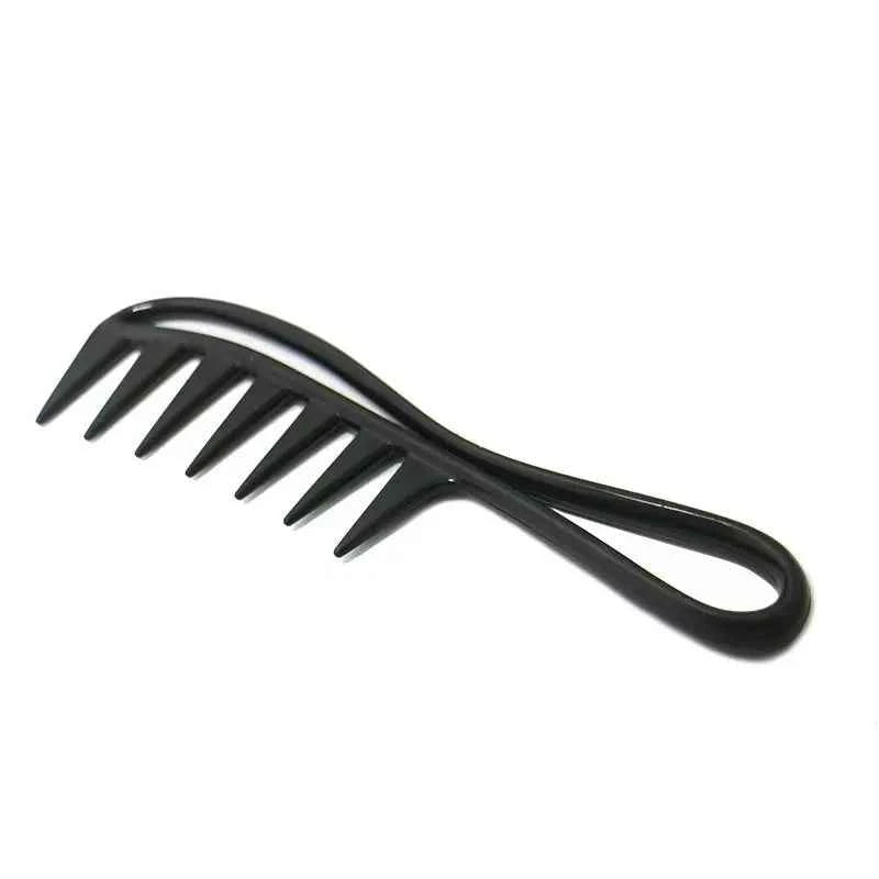 CombPro Antistatic Wide-Tooth Curl Comb - Effortless Detangling & Retro Style for All Hair Types