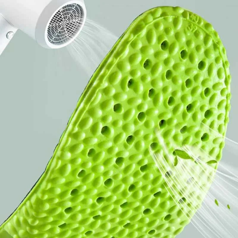Silicone Memory Sponge Elastic Sports Insoles Orthopedic Insole Shock Absorption Air Cushion Deodorant Soft Shoes Pad Men Women The jack market .AU The jack market .AU Step Up Your Style: Trendy Shoes for Every Occasion! $ 47 14:173#Style 02 Green;200000124:200000283#EU45-46