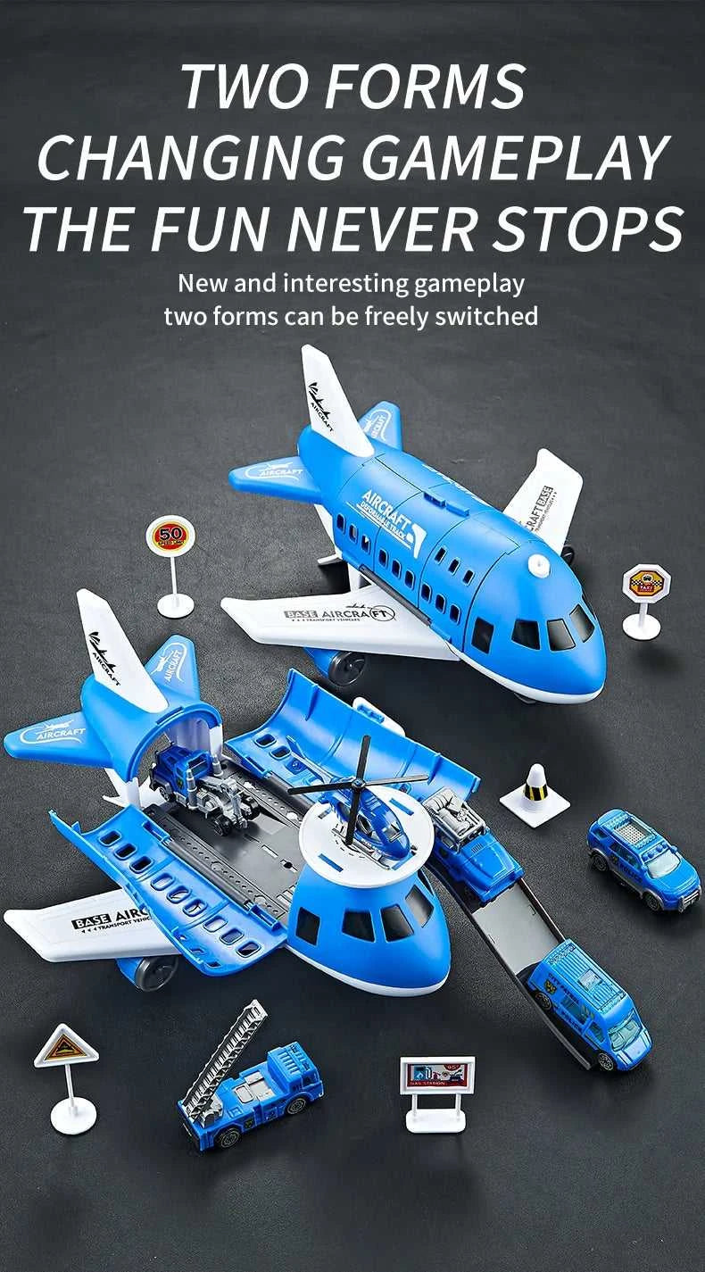 Children's Airplane Car Model Toys Inertial Model Simulation Planes Multifunctional Toys,Random 3 Cars,1 Helicopter,6 Road Signs The jack market .AU The jack market .AU Little Wonders $ 60 14:175