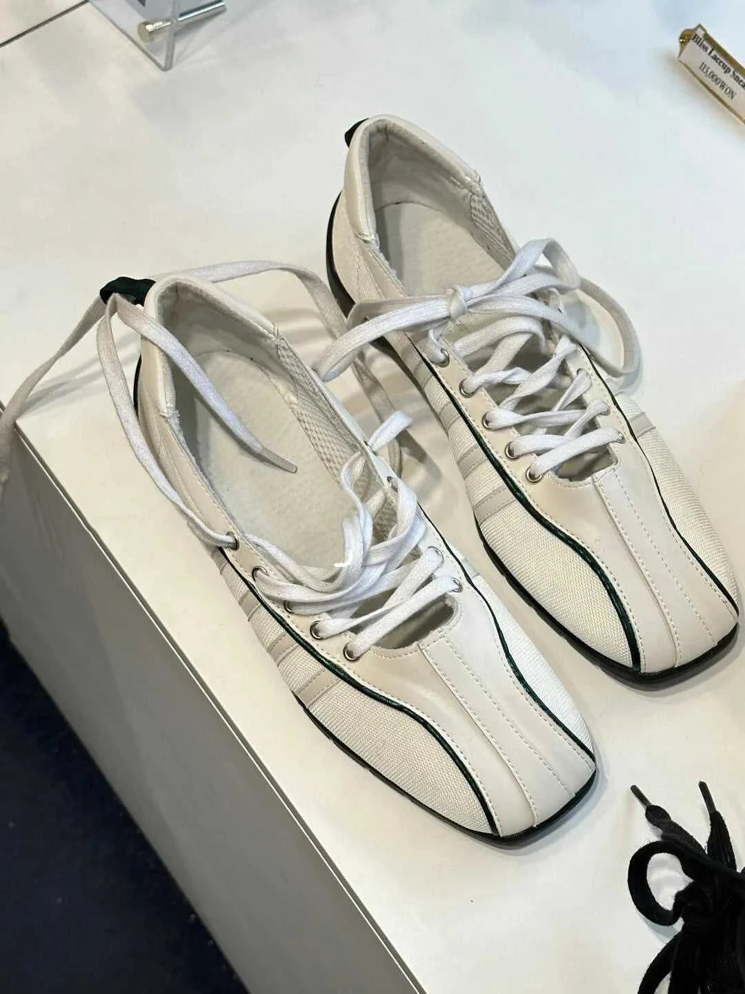 Women's ballet flats Fashion Korean ballet style lace-up retro casual shoes Comfortable lightweight ballet sneakers The jack market .AU The jack market .AU Step Up Your Style: Trendy Shoes for Every Occasion! $ 110 14:173#silver;200000124:200000364