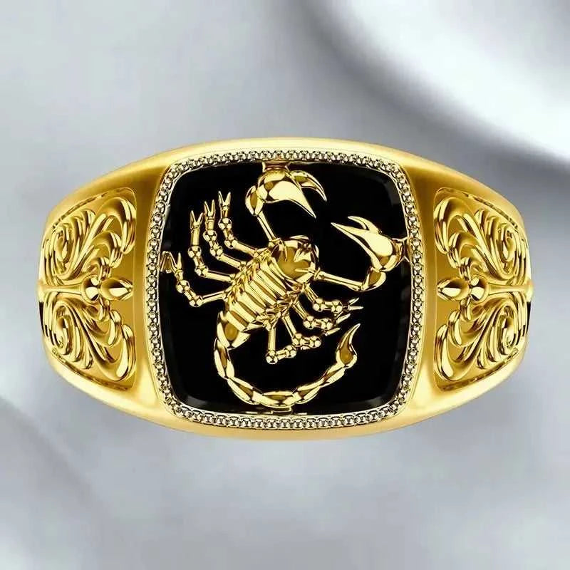 American Style Scorpion Drip Oil Ring High-End Fashion Jewelry for Men And Women Trendy Personalized Domineering Design The jack market .AU The jack market .AU Jewellery & Chains $ 53 200000369:200000285#13;200000783:193#H555