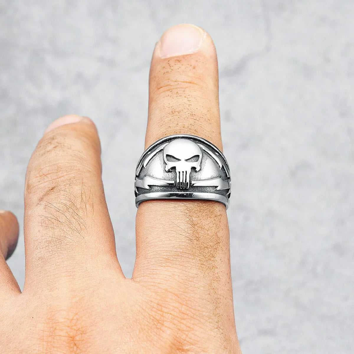 Lightning Skull Men Ring 316L Stainless Steel Skeleton Rock Punk Warrior Rings Rap for Rider Male Boyfriend Jewelry Best Gift The jack market .AU The jack market .AU Jewellery & Chains $ 50 200000369:200000296;200000783:29#R924-Lightning Skull