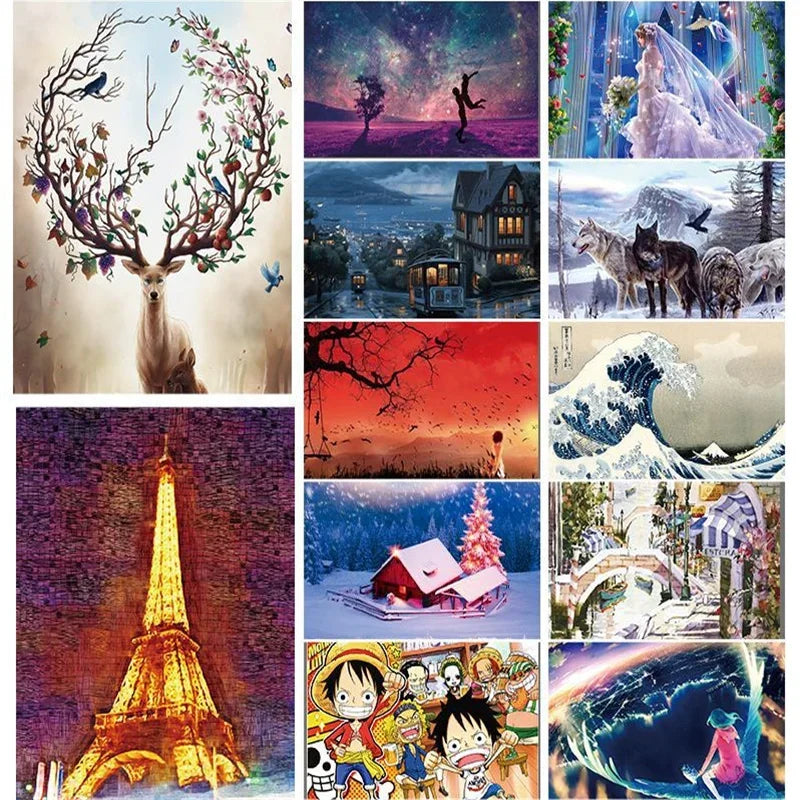 Fun 150 Piece Mini Jigsaw Puzzle Game Educational Paper Puzzles for Kids and Adults in a Convenient Tube