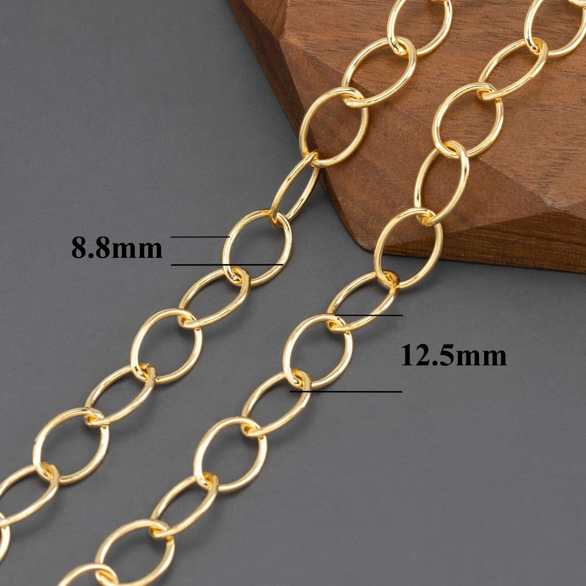 GUFEATHER,1m/lot,C126,jewelry accessories,diy chain,pass REACH,nickel free,18k gold plated,jewelry making,diy bracelet necklace The jack market .AU The jack market .AU Jewellery & Chains $ 52 14:29#C12601