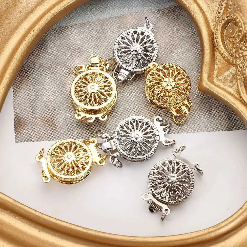 New Layered Necklace Clasps Multiple Bracelet Lock Connectors with Lobster Ring Clasps Jewelry DIY Findings Jewelry Accessories The jack market .AU The jack market .AU Jewellery & Chains $ 47 14:173#Silver 3