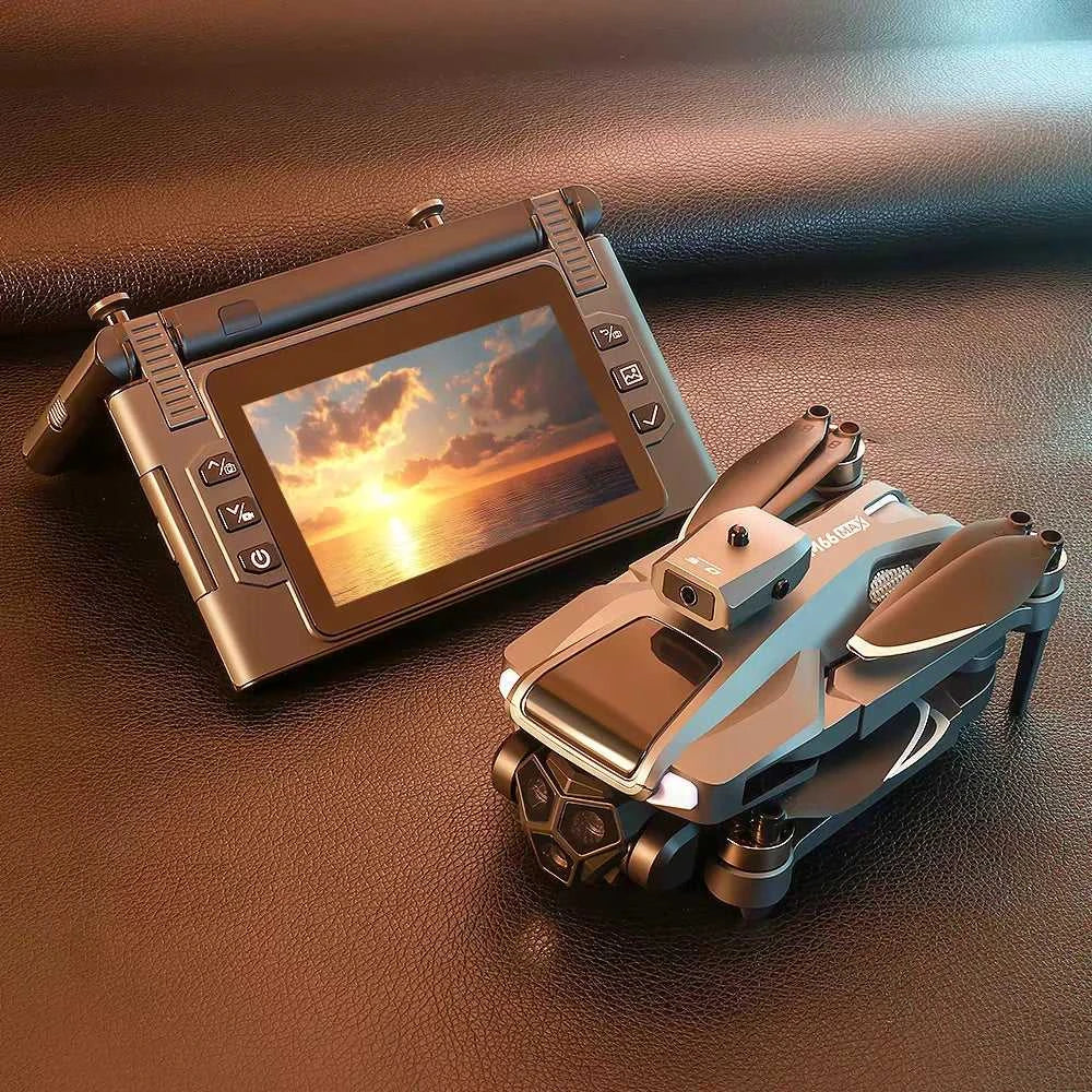 New Drone with Folding Screen Professional 8K HD Camera Aerial Photography Brushless Quadcopter Remote Control Drones Toy Gifts The jack market .AU The jack market .AU Drones $ 146 14:1052#M66-BRUSHLESS-6K