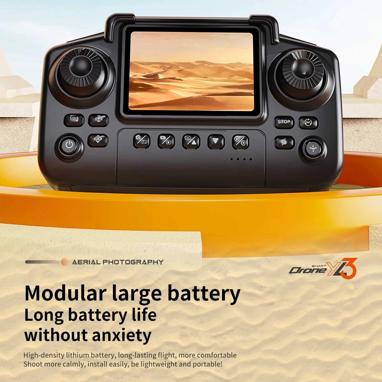 2025 NEW GISAEV YL3 Drone for Kids & Beginners - 2.4'' Screen Remote Dual 4K Cameras Auto Hovering Stable Flight Perfect Gift The jack market .AU The jack market .AU Drones $ 90 14:29#White-Screen-4K-1B