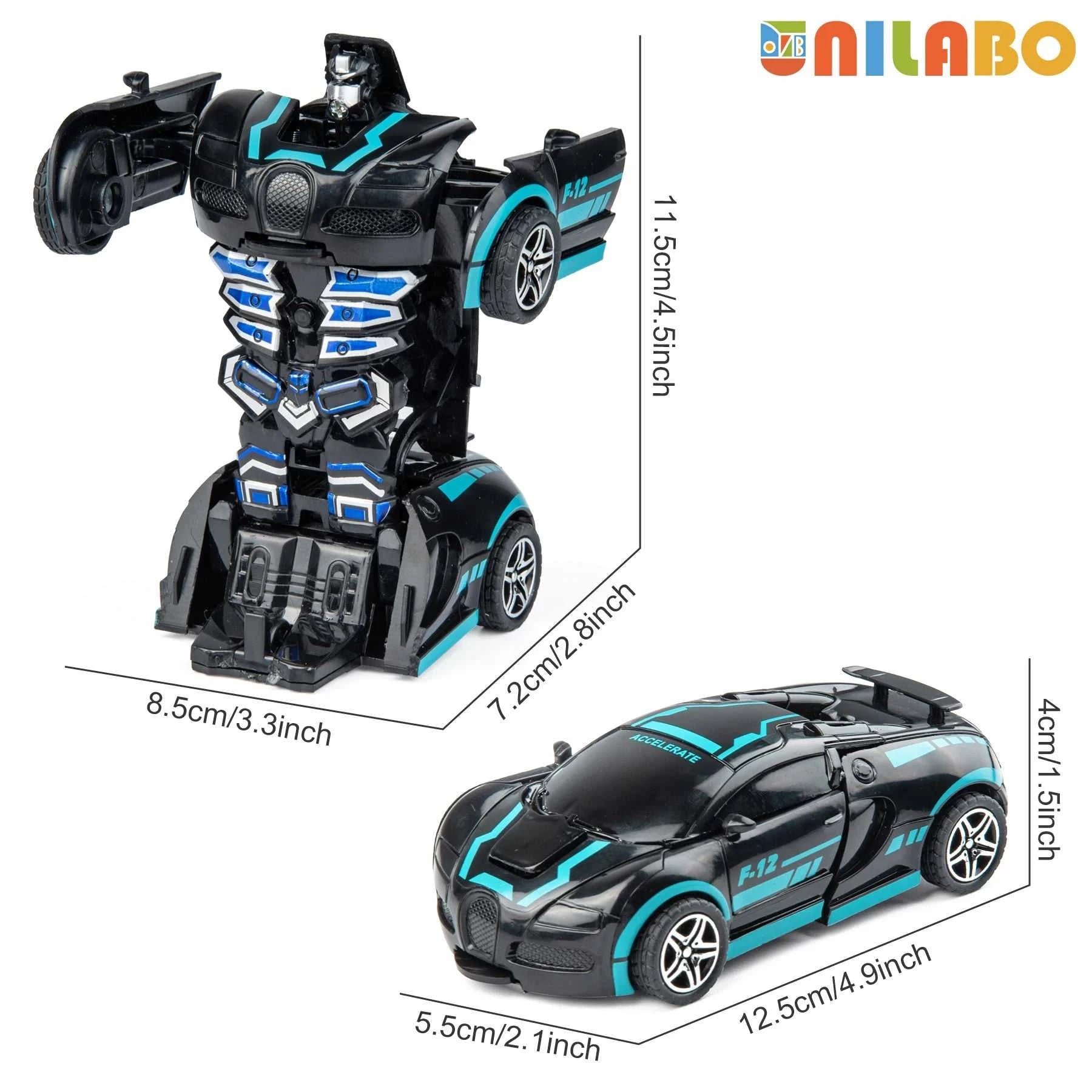 Transformable Robot Sports Car Toys, No Batteries, Educational Kids Gift, Colorful Model Vehicle for Play Learning The jack market .AU The jack market .AU Little Wonders $ 50 14:691