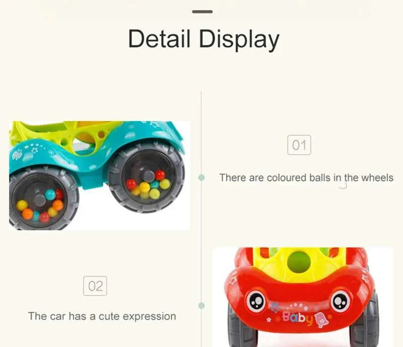 Baby Car Toys for 6 12 Months Friction Car Infant Soft Rubber Inertial Push and Go Vehicles Roll Car Hand Rattle Gift for Kids The jack market .AU The jack market .AU Little Wonders $ 49 14:350852#Taxi