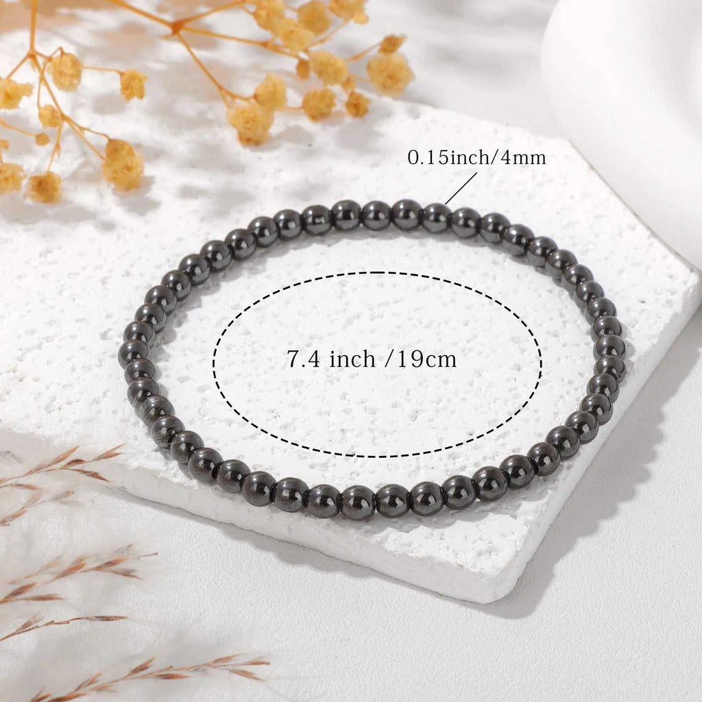 1pc Healing Fashionable Minimalist Natural Stone Bead Beaded Elastic Rope Bracelet Gifts For Women Men Couple Friend The jack market .AU The jack market .AU Jewellery & Chains $ 48 200000639:2832#8MM Bead;200001034:200003761#NO.18 Hematite