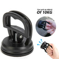 Mini Suction Cup Lifter Glass Puller Sucker Plastic Repair Rubber 1pc Tool 4.72in Dent Panel 5.31*5.12*4.72in Blue