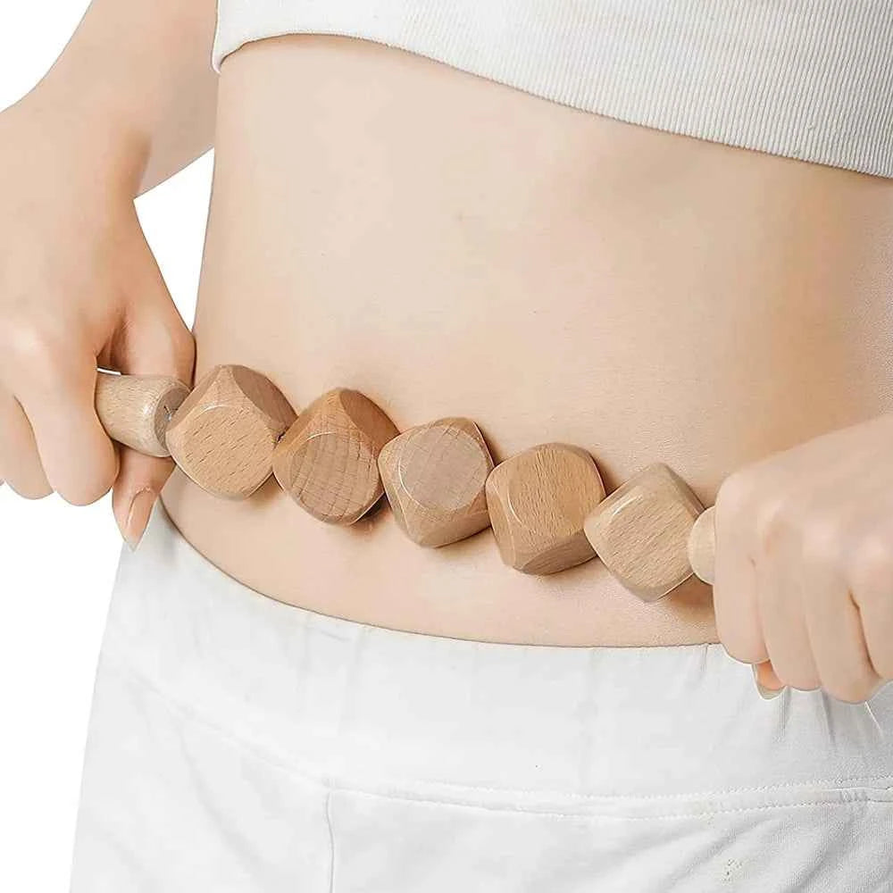Wooden Wonders 4-in-1 Therapy Massage Kit – Anti-Cellulite & Muscle Pain Relief for Body Shaping