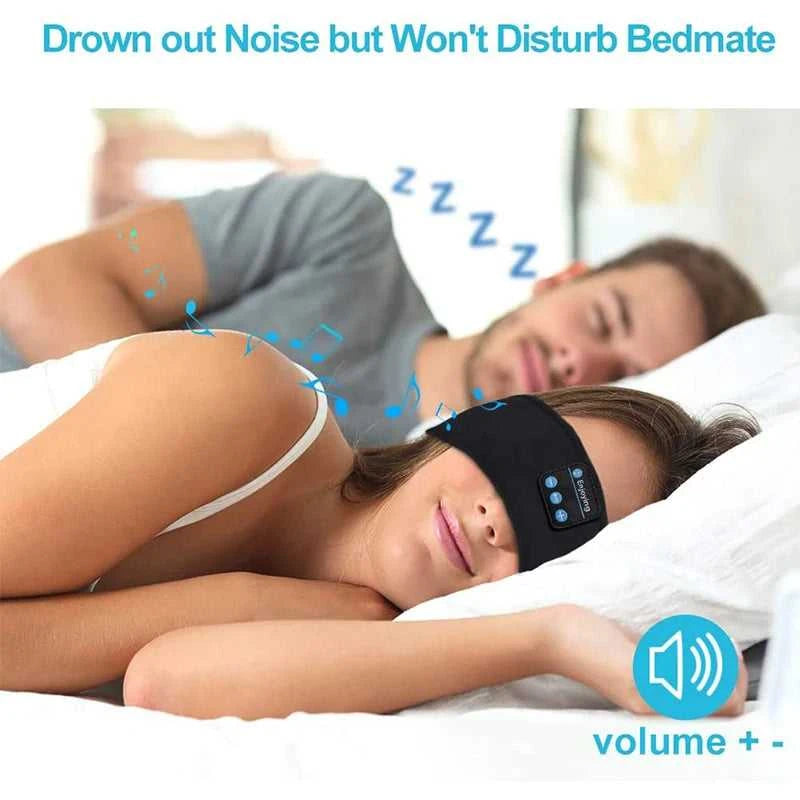 Bluetooth Earphones Sports Sleeping Headband Elastic Wireless Headphones Music Eye Mask Wireless Bluetooth 5.0 Headset Headband The jack market .AU The jack market .AU Accessories Electronics $ 53 14:193#Black
