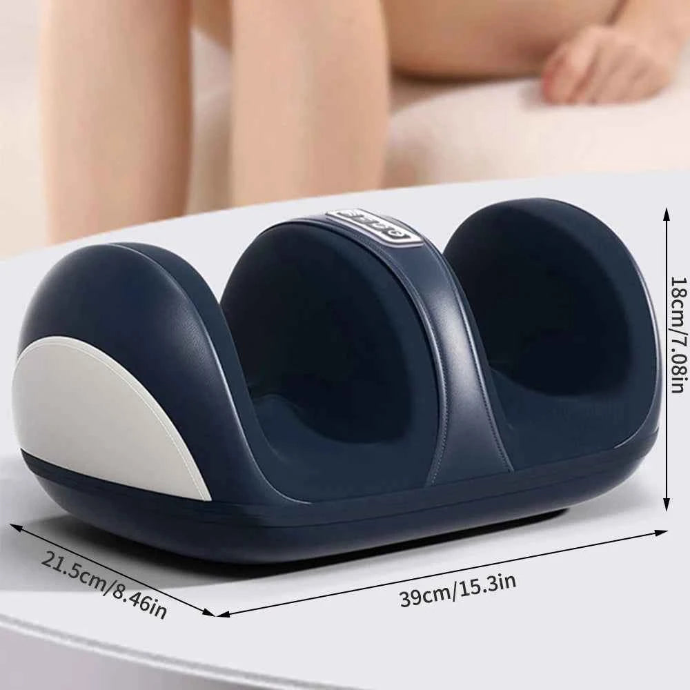 Super Big Foot & Leg Massager | Deep Tissue Shiatsu with Heat & Kneading for Stress Relief & Relaxation