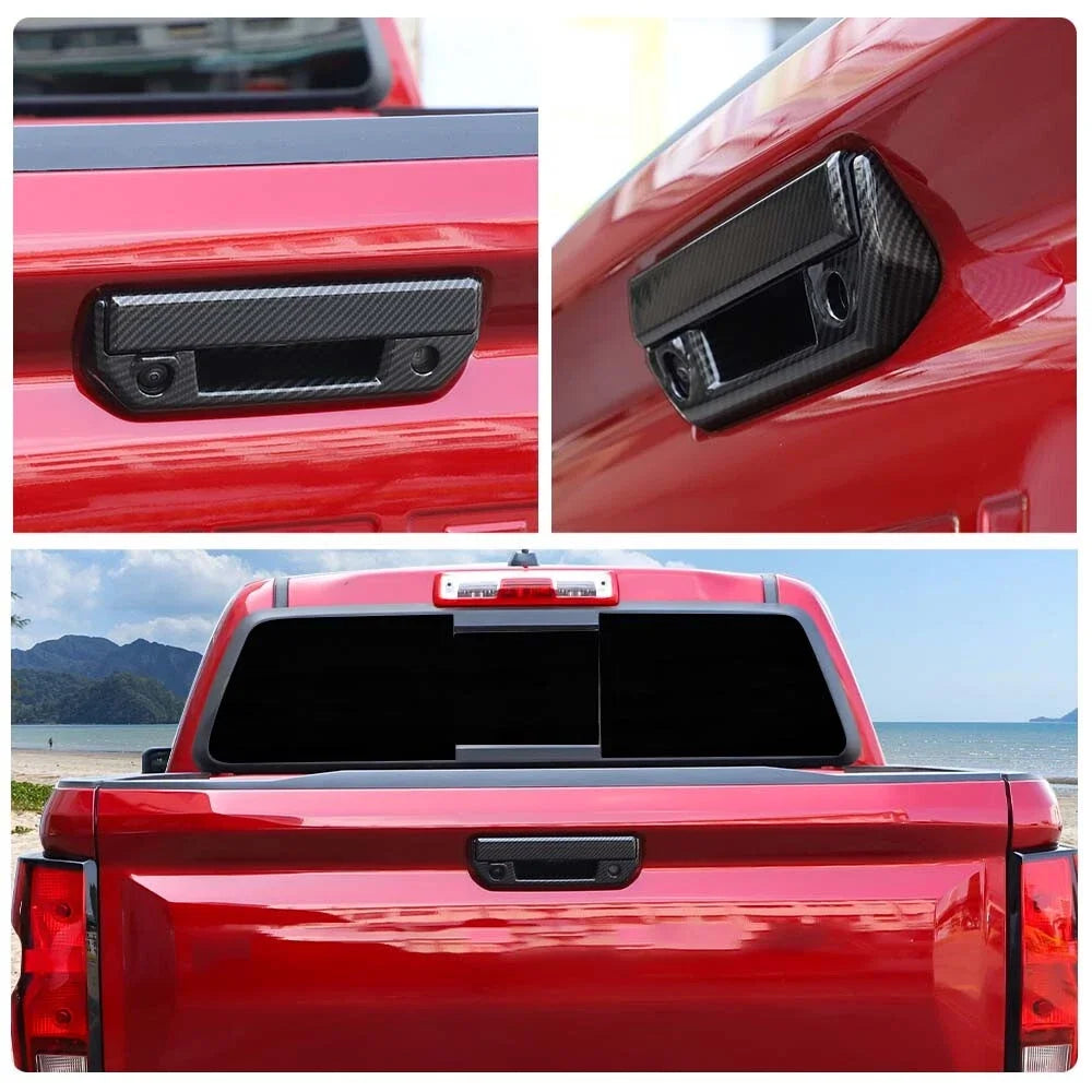 For Chevrolet Colorado GMC Canyon 2023 2024 2025 Car Tailgate Rear Trunk Door Handle Trim Cover Decoration Accessories Auto Part