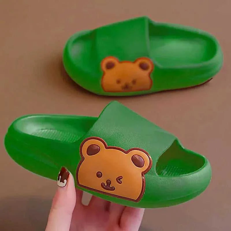 New Fashion Toddler Slippers Kids Cartoon Bear Beach Outdoor Flip Flops Boys Girls Cute Soft Sole Non-Slip Bathroom Home Shoes The jack market .AU The jack market .AU Mum & Kids: Essential Products for Every Family $ 27 14:175;200000124:5881#24-25