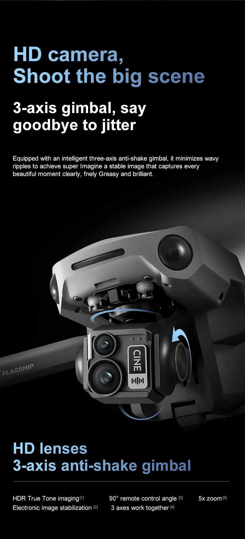 ZLL D12 Drone With 8K HD Camera Screen Remote GPS 360° Obstacle Avoidance 5G Wifi FPV Brushless Motor RC Dron Load capacity 500g The jack market .AU The jack market .AU Drones $ 452 14:193#D12-NO OAS