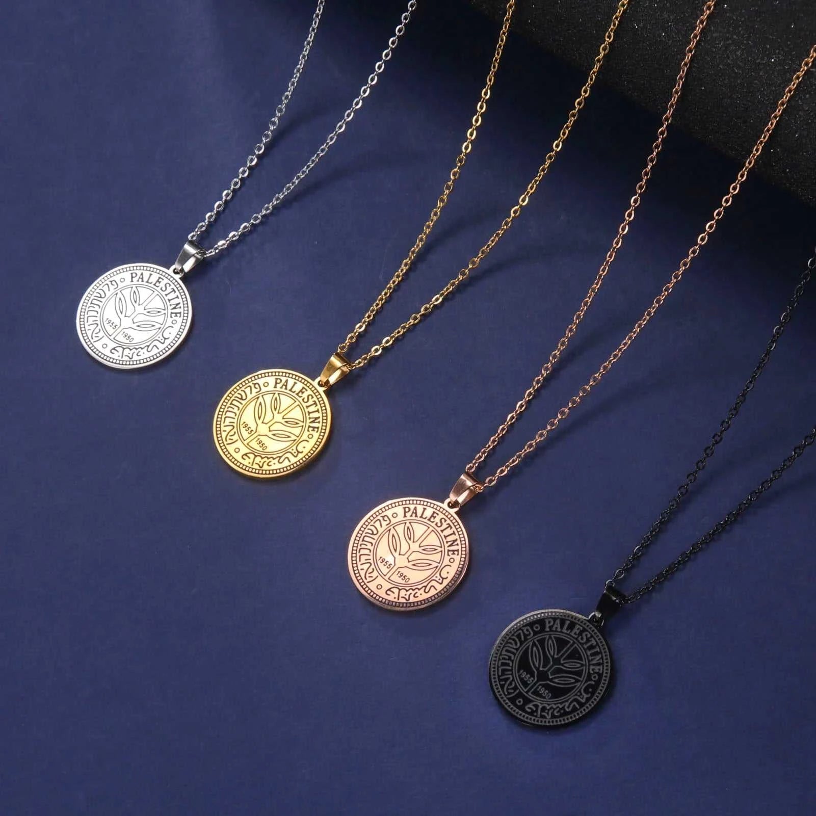 Cazador Vintage Palestine Women's Necklace Men Pendant Choker Necklace Mother Gift Stainless Steel Jewelry 2024 Wholesale The jack market .AU The jack market .AU Jewellery & Chains $ 48 200001034:2604813136#Rose Gold Color