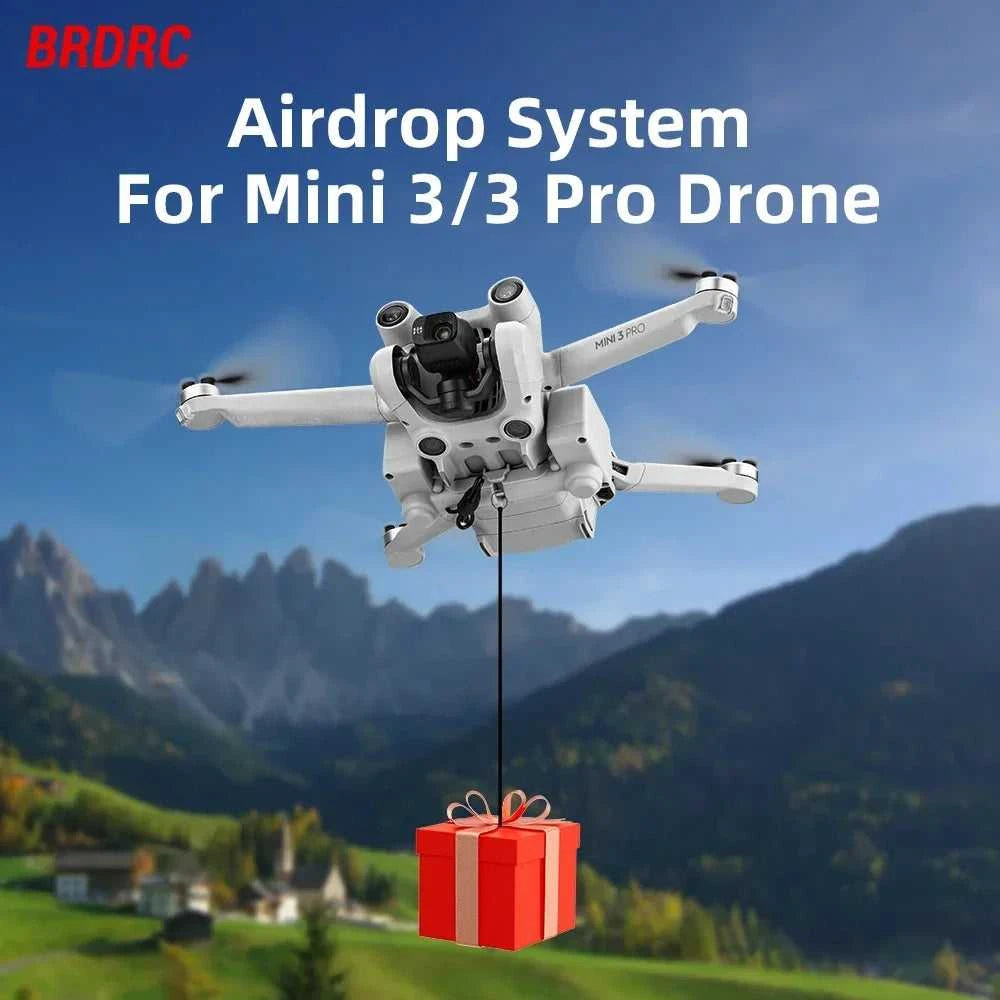 BRDRC Control Range 500M Airdrop System For DJI Mini 3/3 Pro Drone Fishing Bait Wedding Gift Delivery Thrower Drone Accessories The jack market .AU The jack market .AU Drones $ 82 14:200006151#Airdrop System
