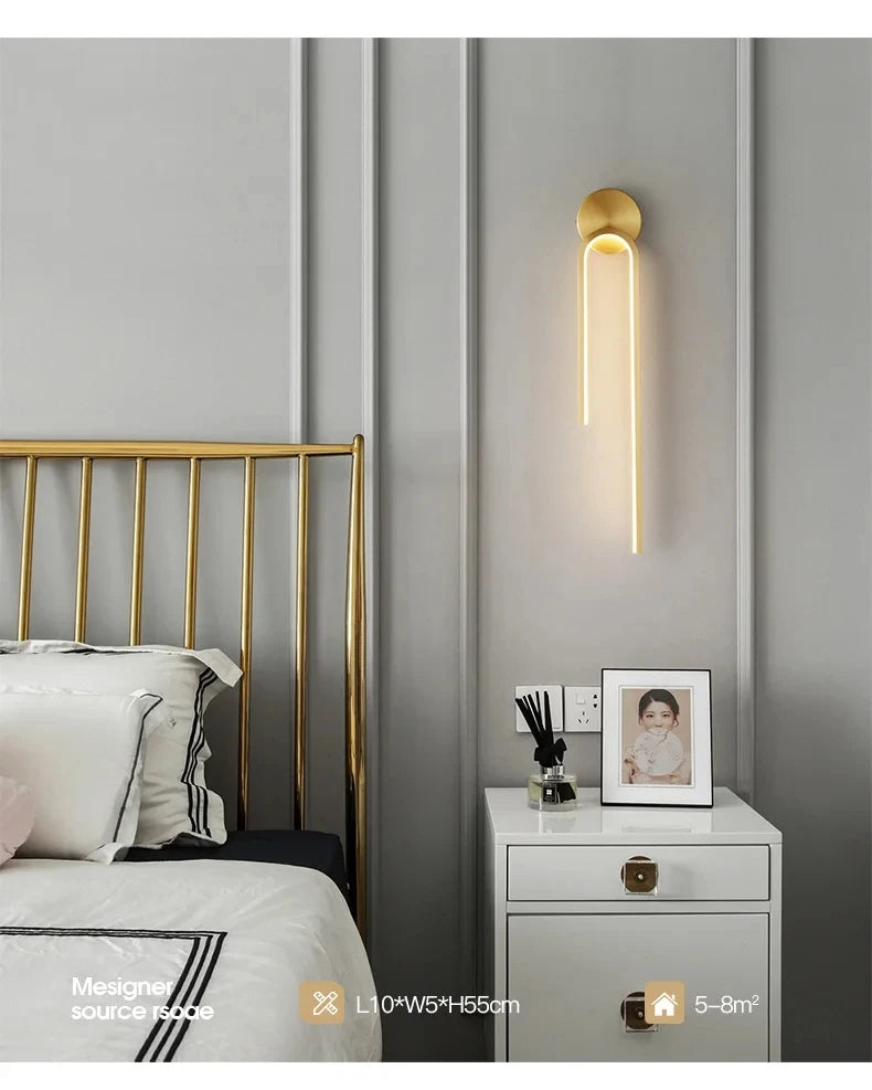 Modern LED Wall Lights Indoor Lighting For Living Room Bedroom Bedside Background Led Light Home Decor Wall Sconces Lamp - Jack market 1988Jack Market 1988
