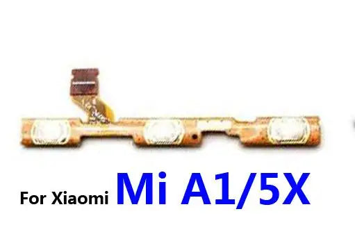 New For Xiaomi Poco F1 F2 X3 GT X4 Pro 5G M3 Pro A1 A2 A3 Lite Power Switch On Off Volume Key Button Flex Cable Replacement