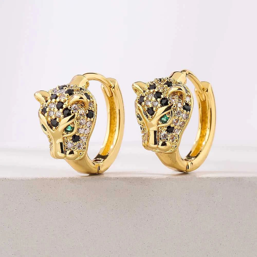 Mafisar New Arrival Classic Gold Plated Delicate Zircon Animal Leopard Earrings High Quality Hip-Hop Style Women Jewelry Gifts The jack market .AU The jack market .AU Jewellery & Chains $ 49 200001034:361180#43301