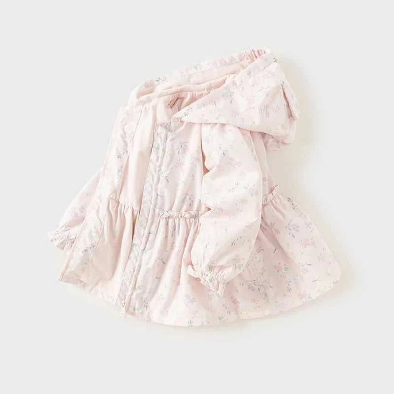 Dave Bella Children Girls Outerwear 2025 New Autumn Fashion Casual Classy Hooded Jacket Floral Coat Tops Outdoor Party DB3241431 The jack market .AU The jack market .AU Mum & Kids: Essential Products for Every Family $ 74 14:1052#floral;200000463:200004194#3Y (90cm)