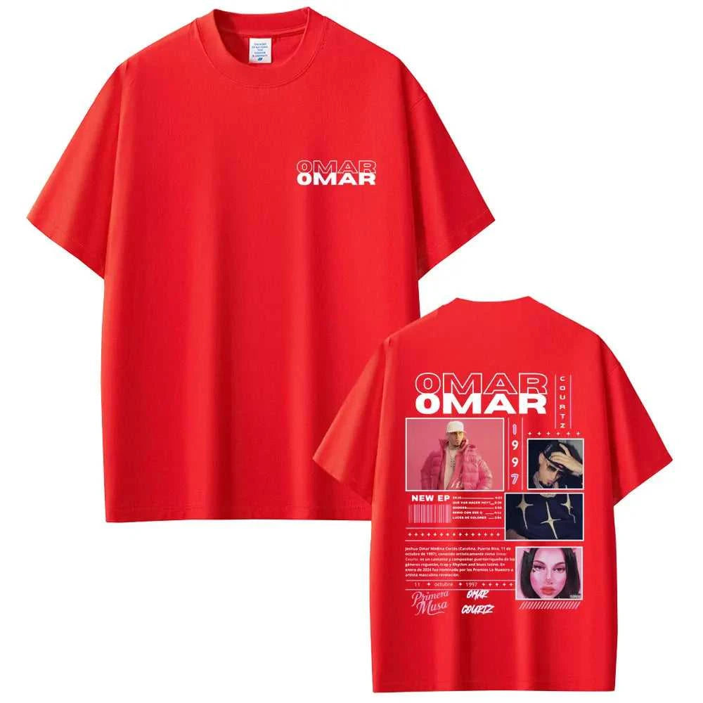 Omar Courtz Primera Musa Album Tour T Shirt Men Women Clothing Hip Hop Fashion Short Sleeve T-shirts High Quality Cotton T-shirt The jack market .AU The jack market .AU Men Fashion $ 36 14:350850#Pink;5:4182