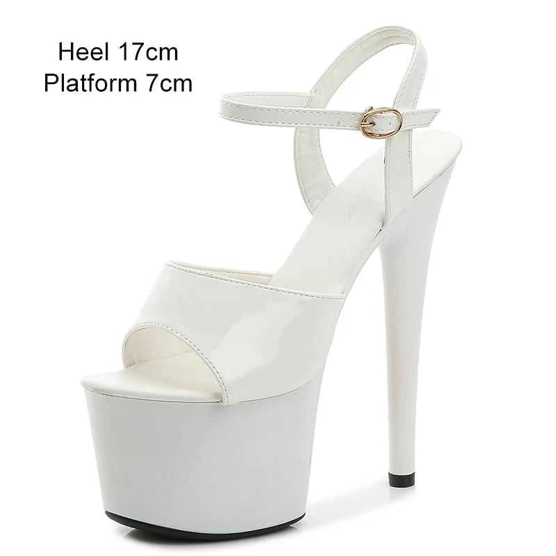 2022 Stripper Pole Dance Shoes High Heels Women Sexy Show Shoes Party Club 13 15 17CM Sandals Platform High-heeled Shoes Wedding The jack market .AU The jack market .AU Step Up Your Style: Trendy Shoes for Every Occasion! $ 94 14:366#Blue leopard;200000124:3434