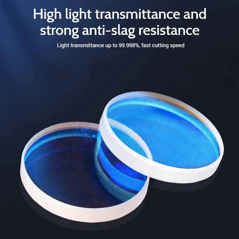 100pcs/lot 18*2 Glass Laser Protection Lens/Protective Windows For Fiber Laser Cutting Machine