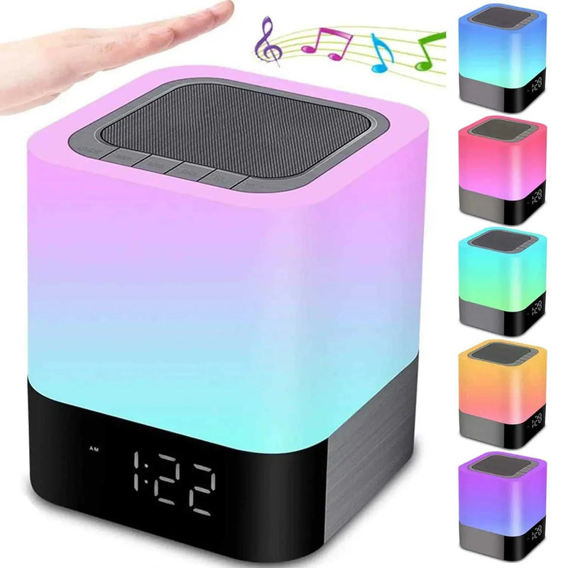 Color Changing Bluetooth Speaker Night Lights Digital Alarm Clock Touch Sensor Bedside Lamp MP3 Player Gift for Girls Boys The jack market .AU The jack market .AU Home $ 60 14:173#Red display;200007763:201336100