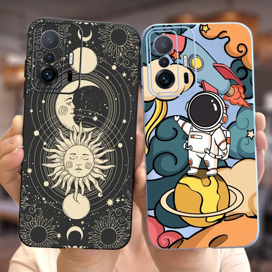 Xiaomi 11T Pro Case - Cute Cartoon Design, Soft Silicone Protection for Xiaomi Mi 11T Pro & 11TPro