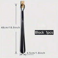 1pc Extra long flexible plastic shoe horns do not require bending durable shoe spoons for pregnant women wearing shoe assistants The jack market .AU The jack market .AU Step Up Your Style: Trendy Shoes for Every Occasion! $ 48 14:193