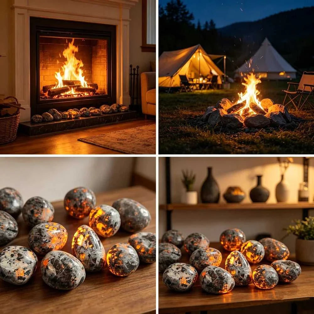 Natural Bright Yooperlites Flamestone UV Glowing Crystal Stone FireStone Fluorescent Sodalite Flame Stone Home Decoration Stone The jack market .AU The jack market .AU Home $ 22 14:200006152#about 100g;200007763:201336100;5:100014064#2-3cm