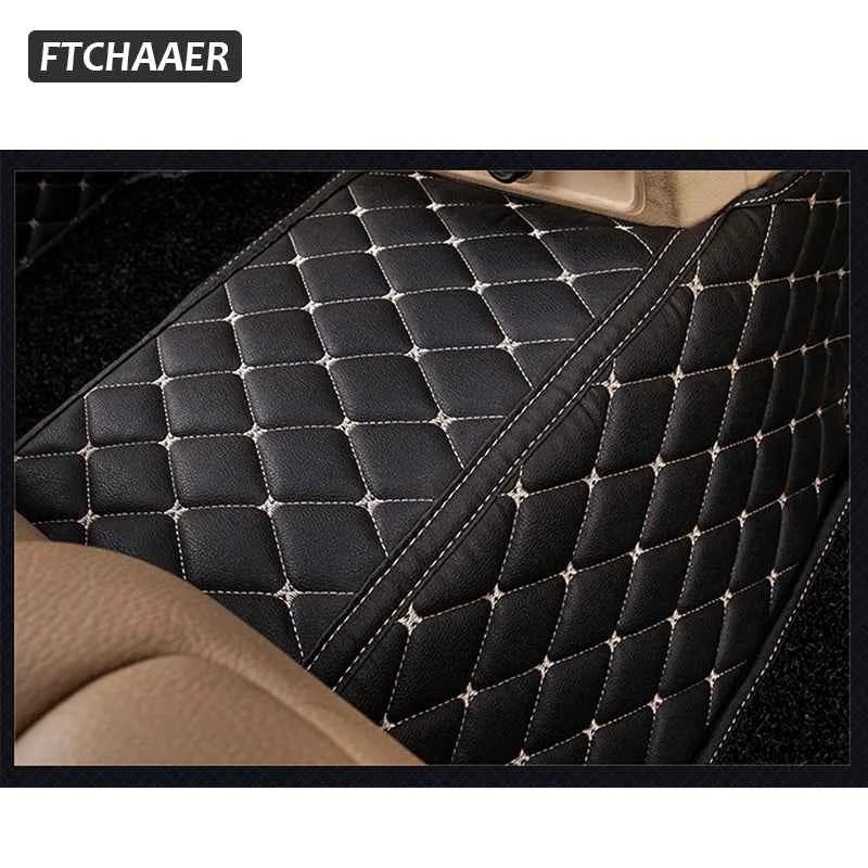 FTCHAAER Custom Car Floor Mats For Audi A8 Auto Carpets Foot Coche Accessorie