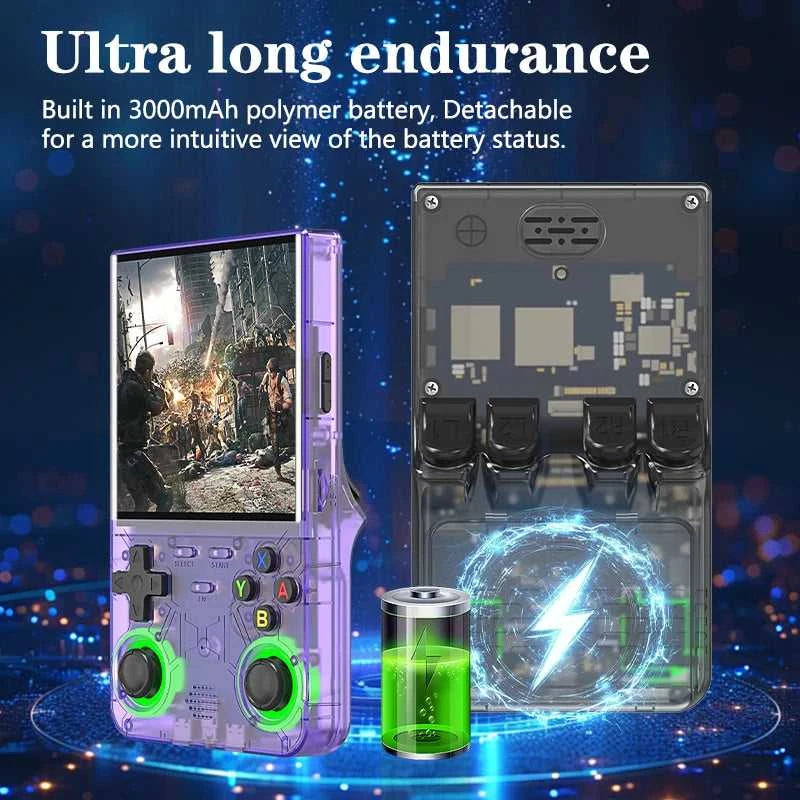 R36 Ultra handheld game console with built-in 2w+games and RGB lighting effects, 4-inch large screen, supports two game consoles The jack market .AU The jack market .AU Accessories Electronics $ 106 14:202135821#R36 Ultra P64G