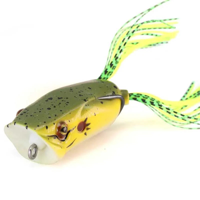 Big Mouth Topwater Frog Lures Durable Lifelike Silicone Bass Bait Floating Realistic for Pike Snakehead Salmon Trout Catfish The jack market .AU The jack market .AU Fishing Gear $ 21 14:200002984#D