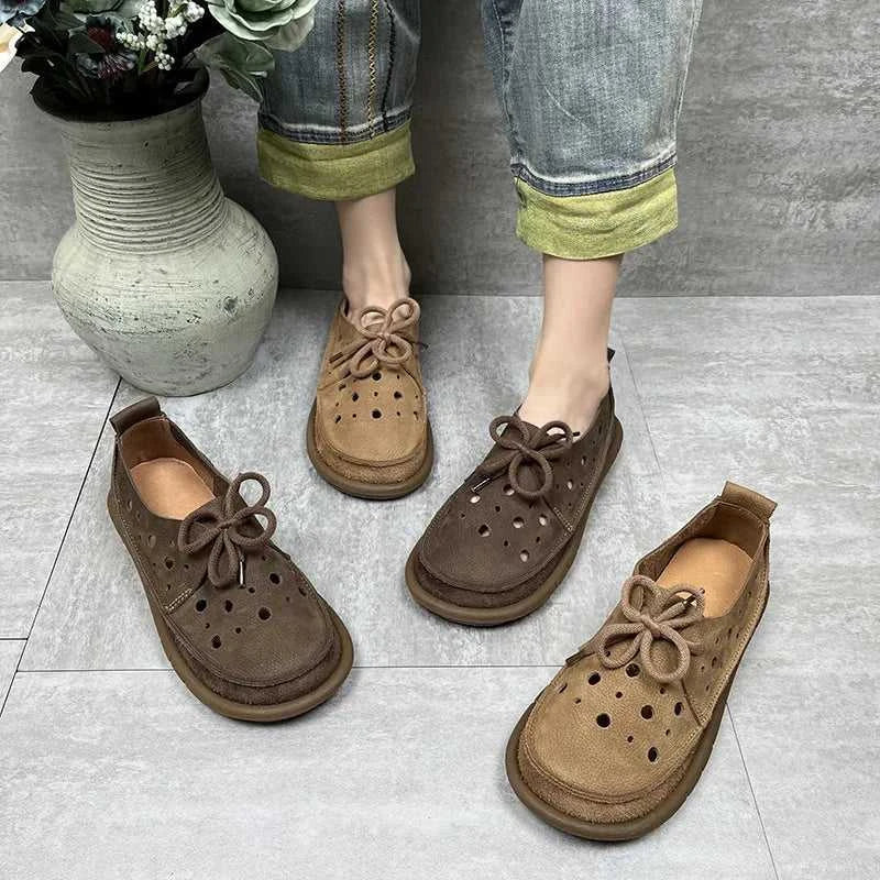 Careaymade-Summer top layer cowhide sandals,clown cute big toe shoes,hollow hole shoes,pure Handmade breathable casual shoes 34 The jack market .AU The jack market .AU Step Up Your Style: Trendy Shoes for Every Occasion! $ 112 14:29#Beige Elastic band;200000124:200000334