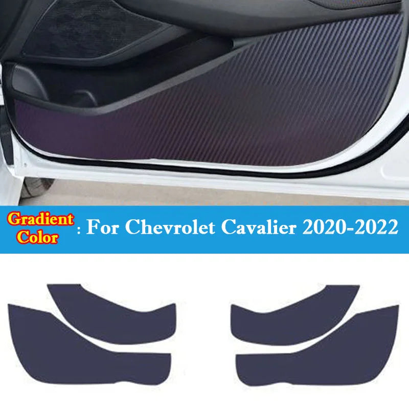 Car Door Anti-Dirty Anti-Collision Pad Protection Stickers Accessories For Chevrolet Cavalier 2016 2017 2018 2019 2020 2021 2022