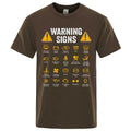 Funny Driving Warning Signs 101 Auto Mechanic Gift Driver T-Shirt Fashion Casual T Shirt Cotton Mens Tops Tees Casual Oversized The jack market .AU The jack market .AU Men Fashion $ 35 14:173#Brown;5:4183