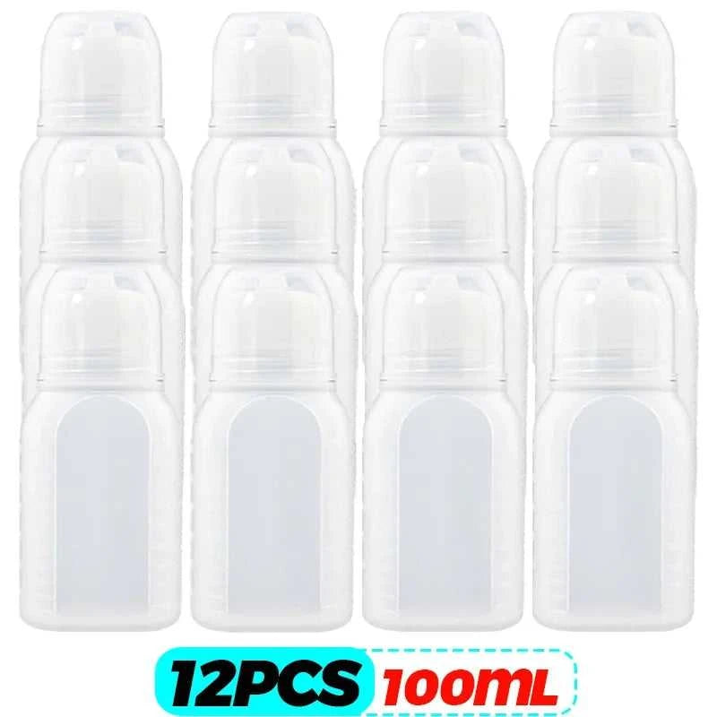 Clear Condiment Squeeze Bottles Honey BBQ Sauces Salad Oil Ketchup Dispenser Container with Scale Seasoning Bottle Kitchen Tool The jack market .AU The jack market .AU Home $ 40 14:193#Mixed-18pcs